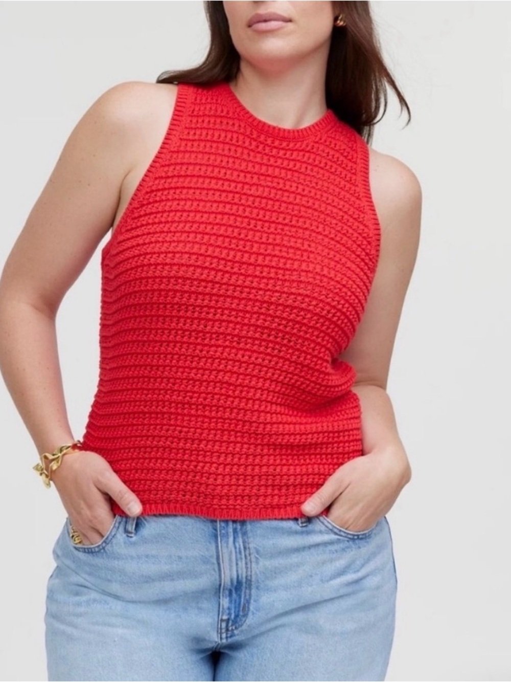 Madewell Crochet Tank - Medium